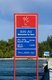 Maldives: 'Welcome to Gan' sign, Gan Island, Addu Atoll (Seenu Atoll)